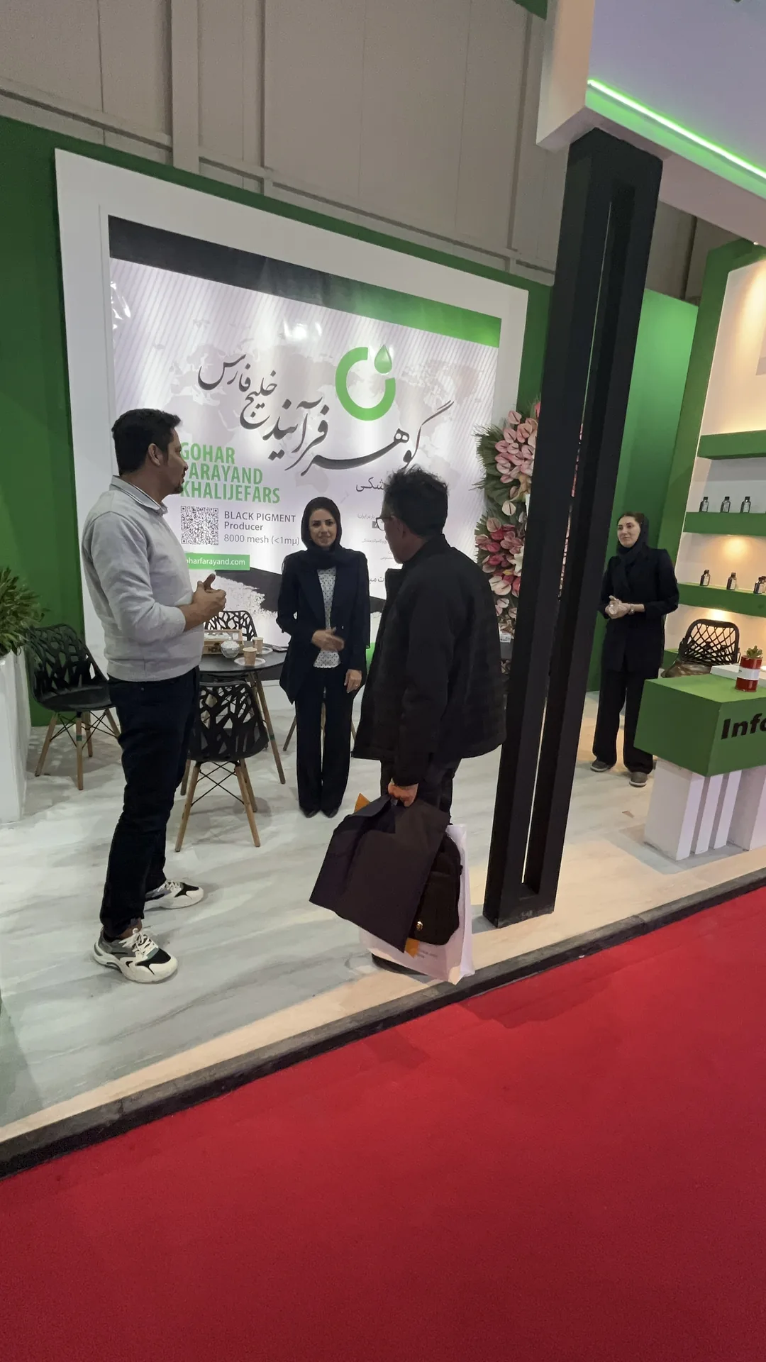 فعالیت تجاری شرکت در نمایشگاه